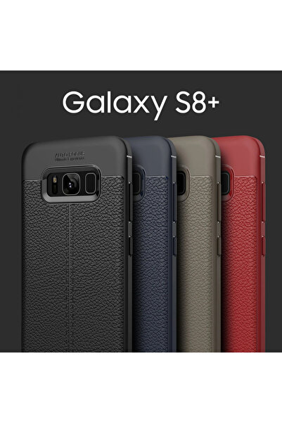 TakÇalıştır حافظة سيليكون ناعمة للحماية الكاملة من نوع ليتشي لهاتف جالاكسي S8...