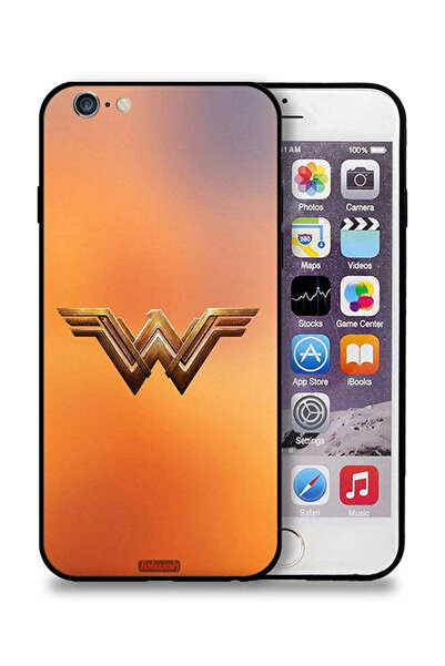 Tolwak غطاء حماية لجهاز Apple iPhone 6/6s بشعار Wonder Women