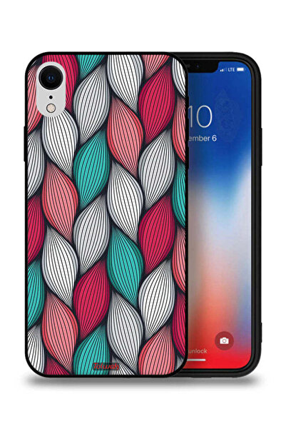 Tolwak جراب حماية لجهاز Apple iPhone XR بنقشة ريشة