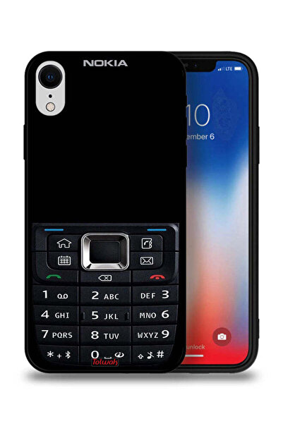 Tolwak جراب حماية لجهاز Apple iPhone XR بنمط هاتف قديم