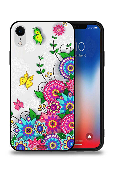 Tolwak غطاء حماية لجهاز Apple iPhone XR بنقشة زهور ماندالا