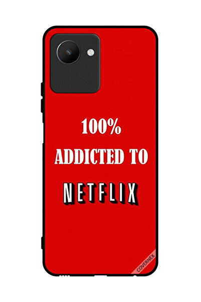 Covernex غطاء حماية لهاتف Realme C30s مدمن على Netflix بنسبة 100%