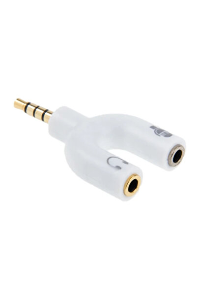 TEKNOCEPNET Ally 3.5mm Headphone Microphone Multiplexer 3.5mm Splitter Converter-(5775) - Bs3800-1533