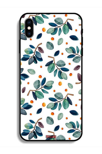 Tolwak غطاء حماية لهاتف Apple iPhone X بأوراق الشجر