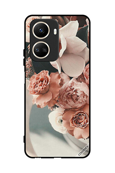 Covernex غطاء حماية لهاتف هواوي نوفا 10 إس إي، باقة من أزهار الخوخ الجميلة