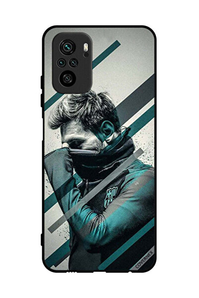 Covernex غطاء حماية لهاتف Poco M5s 4G وجه ميسي المخفي