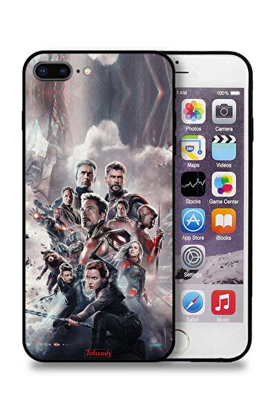 Tolwak غطاء حماية لجهاز Apple iPhone 7 Plus من Avengers