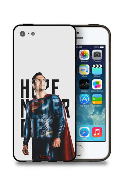 Tolwak غطاء حماية لجهاز Apple iPhone 5/5s/SE - الأمل لا يموت