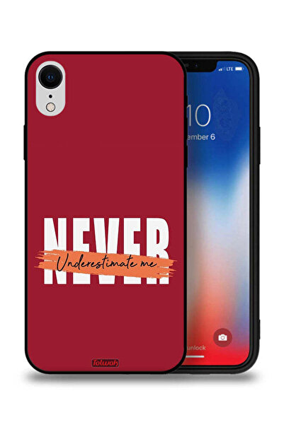 Tolwak جراب حماية Apple iPhone XR - لا تقلل من شأني أبدًا