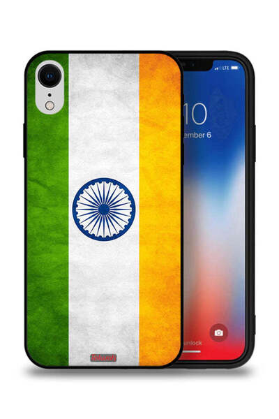 Tolwak غطاء حماية لجهاز Apple iPhone XR بعلم هندي مضيء