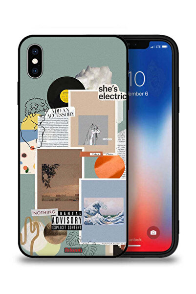 Tolwak جراب حماية Apple iPhone XS She Is Electric