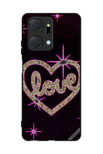 Covernex غطاء حماية لهاتف Honor X7a Love Heart