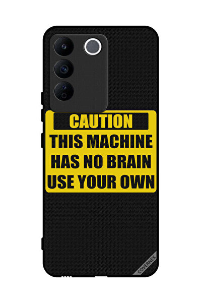 Covernex غطاء حماية لهاتف Vivo S16e تحذير: هذا الجهاز لا يحتوي على دماغ استخد...