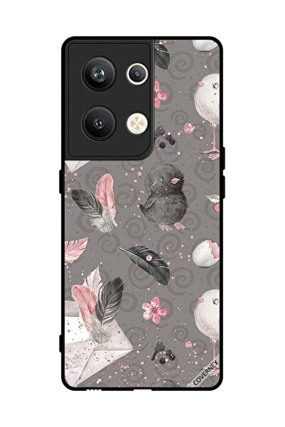 Covernex غطاء حماية لهاتف Oppo Reno 9 Pro Plus ريش وفراخ