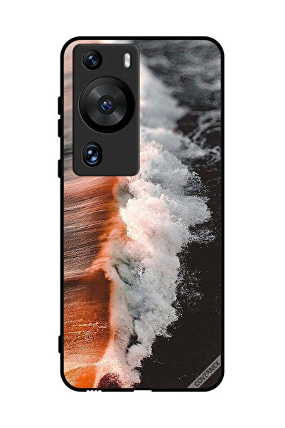 Covernex غطاء حماية لهاتف هواوي بي 60 برو - موجة مياه البحر