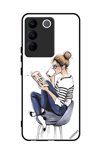 Covernex غطاء حماية لهاتف Vivo S16e - قراءة كتاب الفن