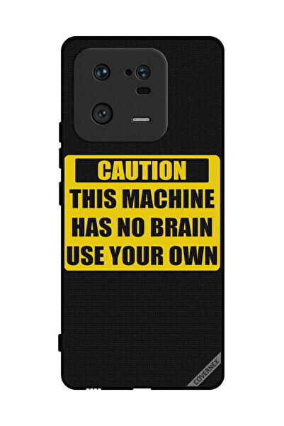 Covernex غطاء حماية لهاتف Xiaomi 13 Pro تحذير: هذا الجهاز لا يحتوي على دماغ ا...