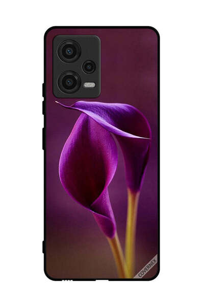 Covernex غطاء حماية لهاتف شاومي بوكو X5 - زهرتان جميلتان