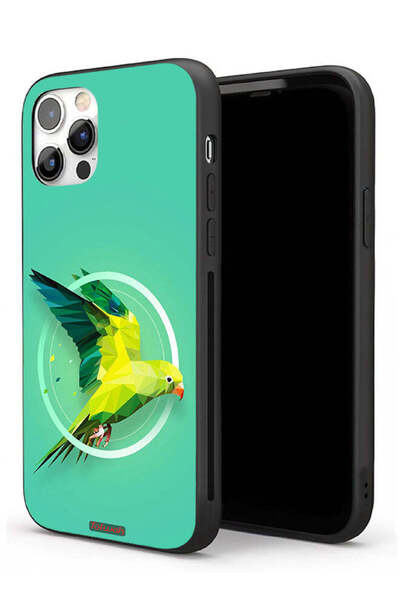 Tolwak غطاء حماية لجهاز Apple iPhone 11 Pro Max بتصميم فن تجريدي ببغاء
