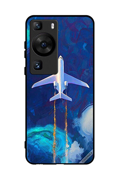Covernex غطاء حماية لهاتف هواوي بي 60 بتصميم طائرة