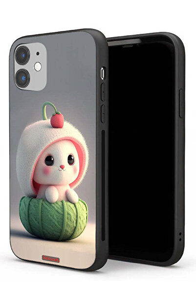 Tolwak جراب حماية لجهاز Apple iPhone 11 على شكل أرنب صغير لطيف