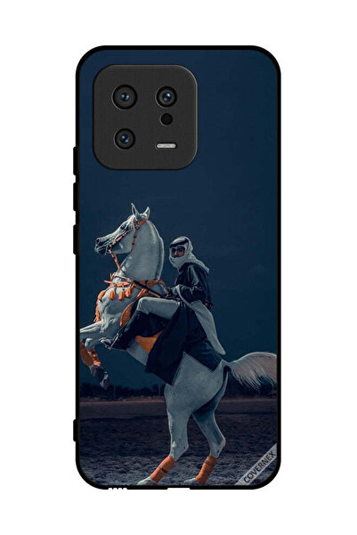 Covernex غطاء حماية لهاتف شاومي 13 - شاب على حصان