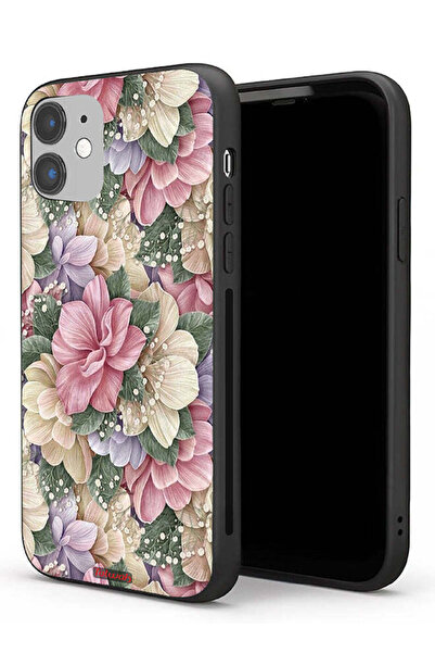 Tolwak Apple iPhone 11 Protective Case Hd Floral