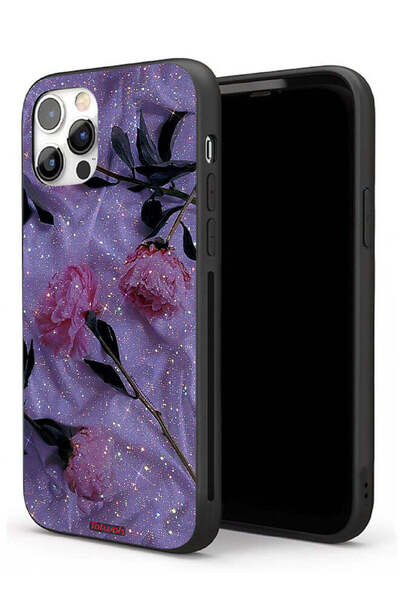 Tolwak غطاء حماية لجهاز Apple iPhone 11 Pro بنقشة ورود لامعة