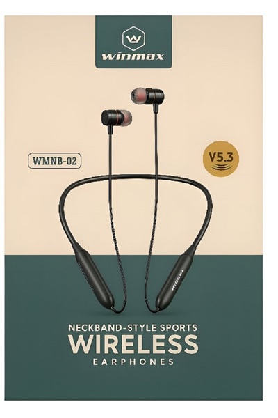 Generic Bluetooth 5.3 Wireless Neckband Headset – Earbuds with Magnetic On/Of...