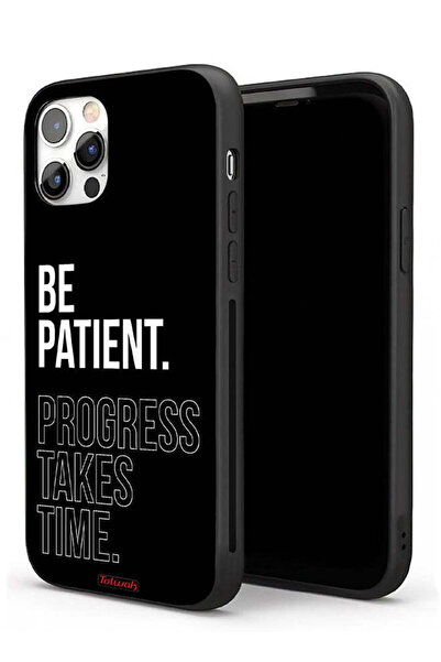 Tolwak جراب حماية لجهاز Apple iPhone 11 Pro - كن صبورًا، فالتقدم يستغرق وقتًا