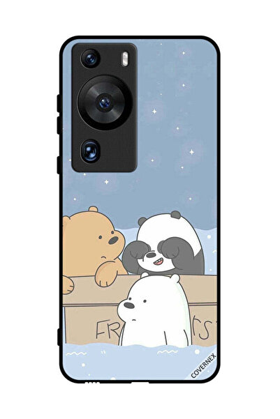 Covernex غطاء حماية لهاتف هواوي بي 60 برو - أصدقاء الدببة