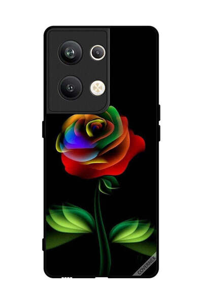 Covernex غطاء حماية لهاتف Oppo Reno 9 Pro Plus بلون قوس قزح وردي