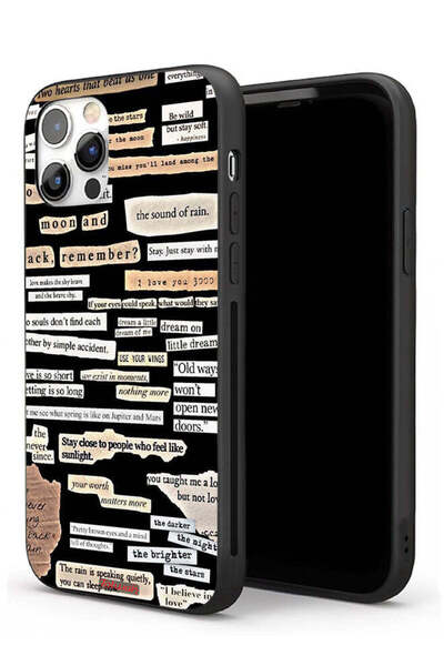 Tolwak ملصقات واقٍ لهاتف Apple iPhone 11 Pro Max مع اقتباسات