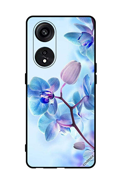 Covernex غطاء حماية لهاتف Oppo Reno8 T 5G زهور الأوركيد