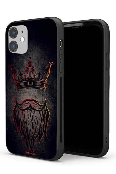 Tolwak Apple iPhone 11 Protective Case King Artwork