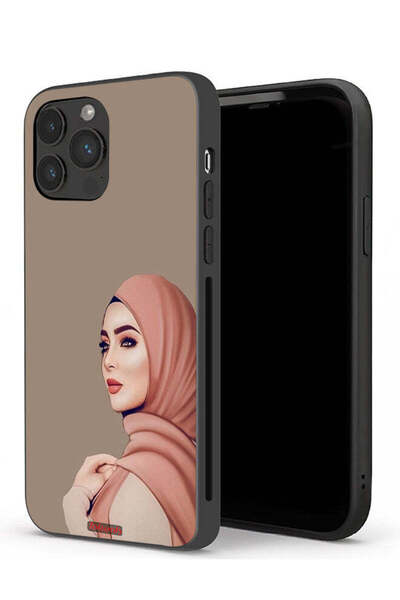Tolwak جراب حماية لجهاز Apple iPhone 13 Pro Max - فتاة محجبة جميلة