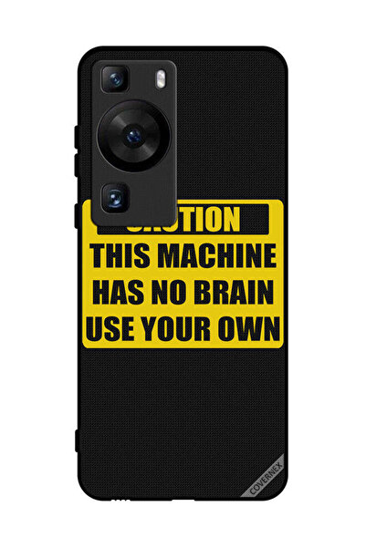 Covernex غطاء حماية لهاتف هواوي بي 60 تحذير: هذا الجهاز لا يحتوي على دماغ استخدمه بنفسك