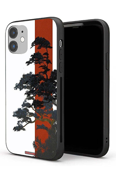 Tolwak Apple iPhone 11 Protective Case Tree Artwork