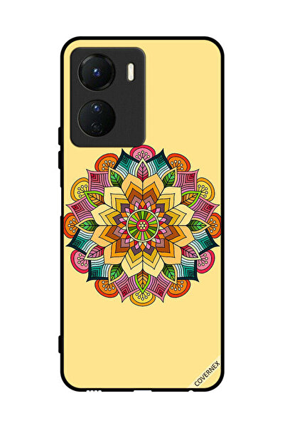 Covernex غطاء حماية لهاتف Vivo Y16 بنمط ماندالا دائري