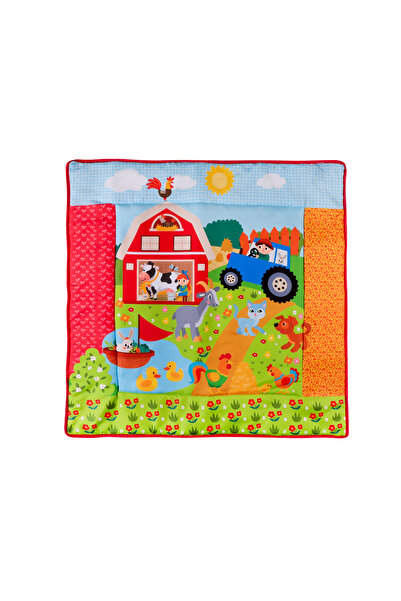 Toys2you 3in1 Top Havuzuna Dönüşebilen Aktivite Oyun Halısı - Çiftlik