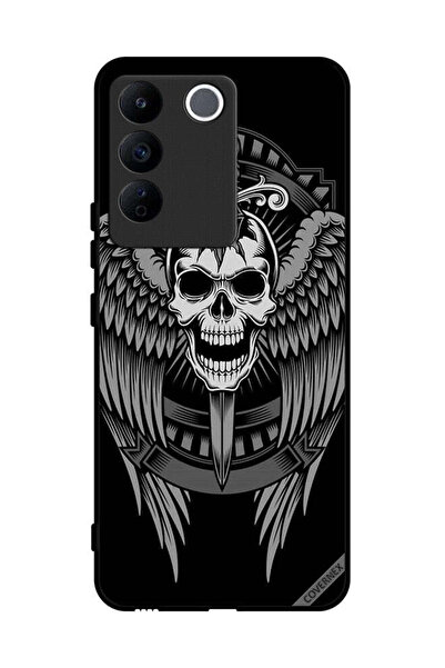 Covernex غطاء حماية لهاتف Vivo S16e بتصميم جمجمة وأجنحة نسر