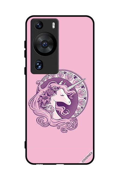 Covernex غطاء حماية لهاتف هواوي بي 60 برو برسومات يونيكورن