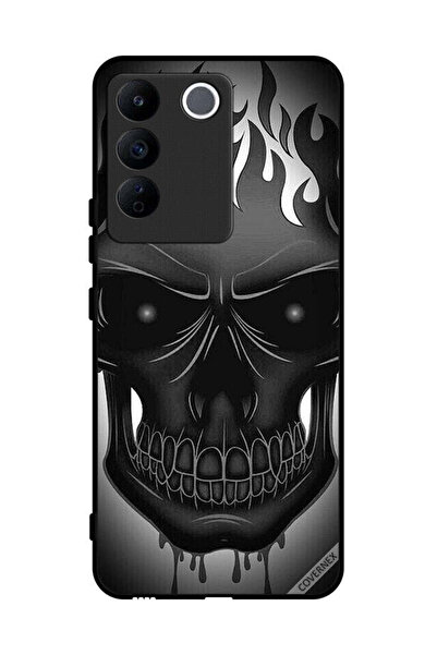 Covernex غطاء حماية لهاتف Vivo V27e - رسمة جمجمة