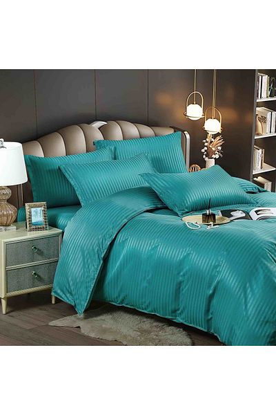 CHIRASO CHIRASO Premium Damask Bedding, 6 Pieces, ELASTIC Sheet 180x200 cm, 4 Pillowcases