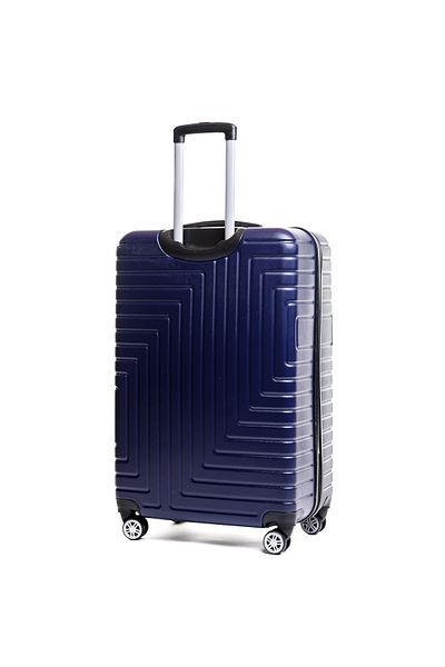 Travel POLO Troler cabina avion, TRAVEL POLO, 57x35x25cm, A1004, bagaj de mana, valiza din ABS, Bleumarin