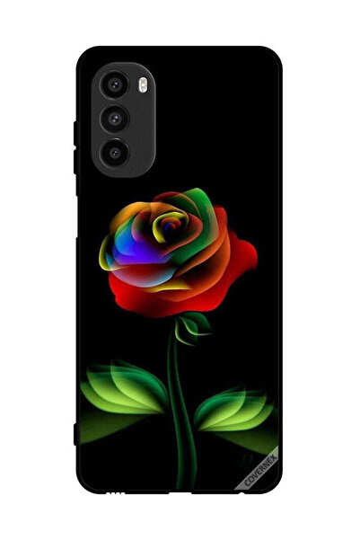 Covernex Protective Case Cover For Motorola Moto G52 Rainbow Color Rose