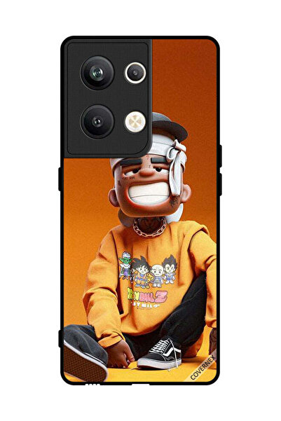 Covernex غطاء حماية لهاتف Oppo Reno 9 Pro Plus - رسمة فتى متعب مصاب
