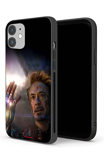 Tolwak جراب حماية لجهاز Apple iPhone 12 mini أنا الرجل الحديدي