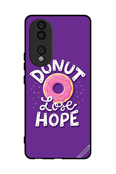 Covernex غطاء حماية لهاتف Honor 70 - خلفية Donut Lose Hope
