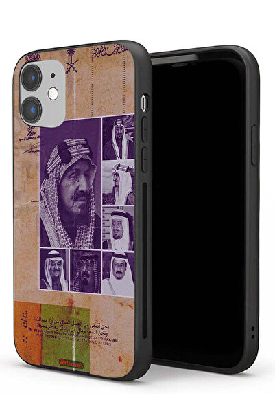 Tolwak Apple iPhone 11 Protective Case Saudi Kings Vintage Photos